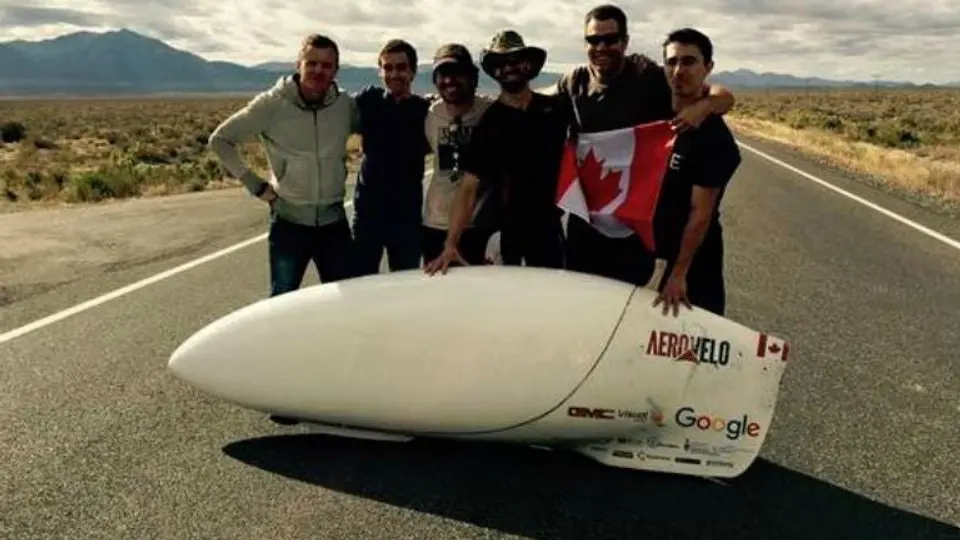 Bicicleta rompe récord mundial de velocidad
