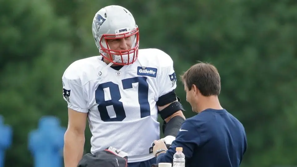 Rob Gronkowski se perdería el juego contra Arizona