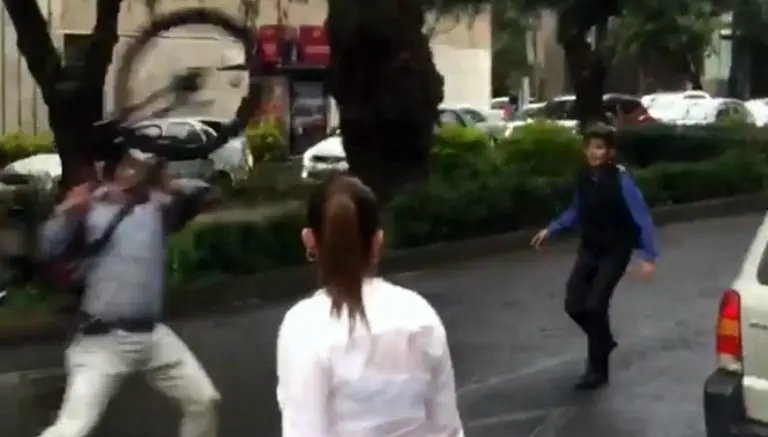#LordDodge agrede a ciclista en la CDMX