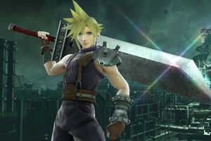 Cloud se une a la batalla en Super Smash Bros