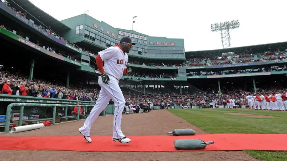 Big Papi recibe homenaje previo a primer juego en Fenway Park