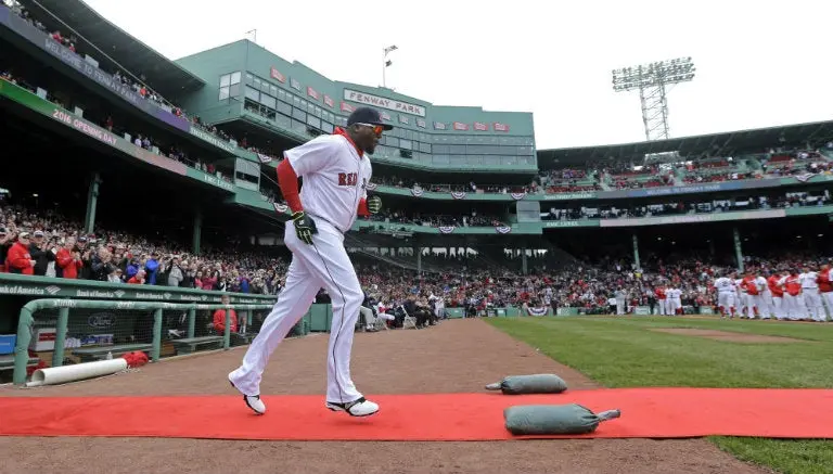 Big Papi recibe homenaje previo a primer juego en Fenway Park