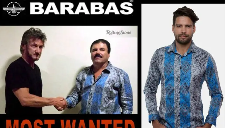 Venden 'camisa del Chapo' en internet