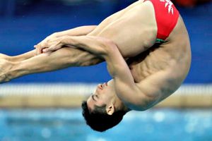 Rommel Pacheco, muy cerca de acariciar el oro en Clavados