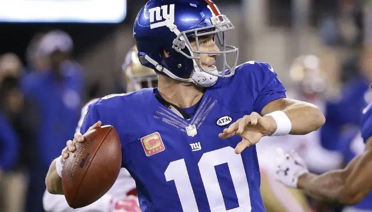 Eli Manning rescata triunfo en partido dramático