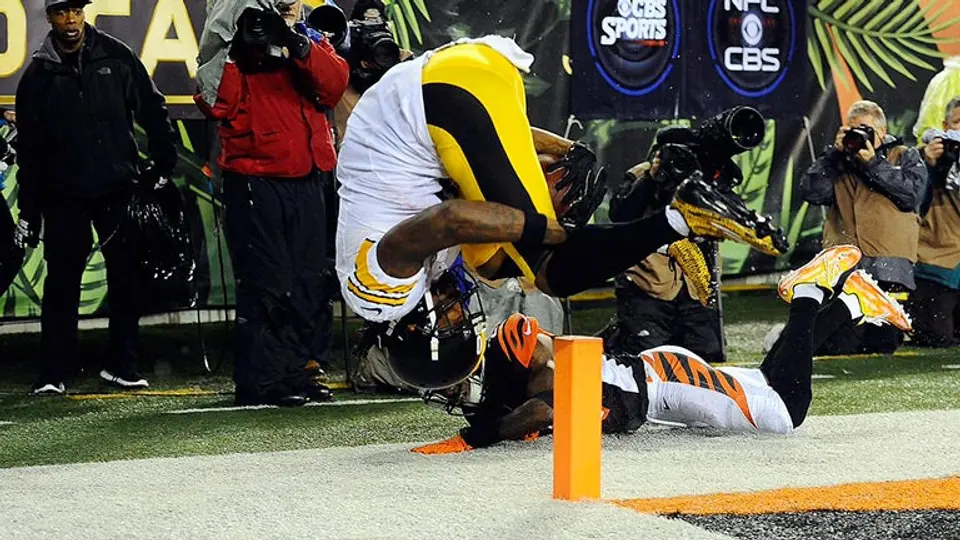 Martavis Bryant realiza excepcional atrapada contra Cincinnati