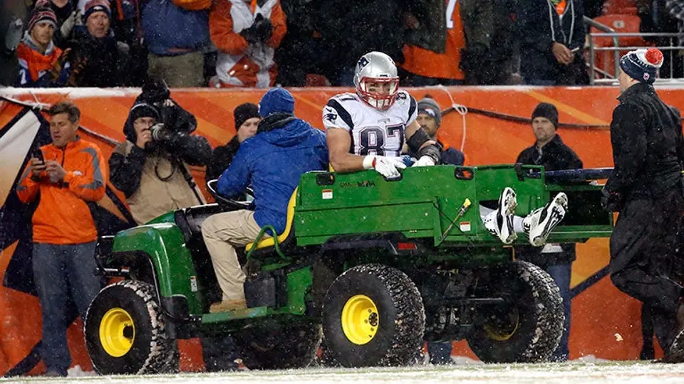 Rob Gronkowski será baja por una semana