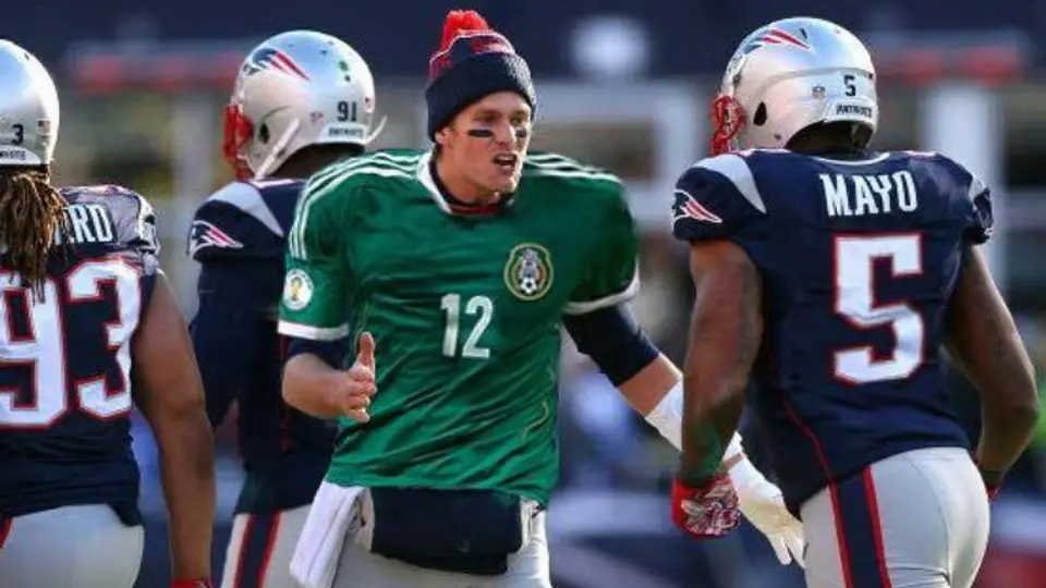 Tom Brady se 'pone' la playera del Tri por 5 de mayo