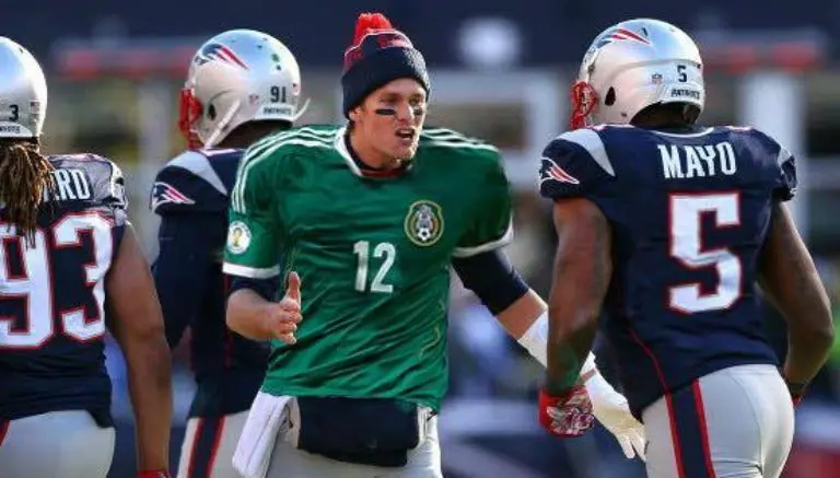 Tom Brady se 'pone' la playera del Tri por 5 de mayo
