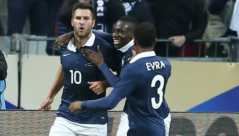 André-Pierre Gignac festeja gol con Francia | MEXSPORT
