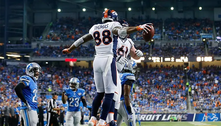Denver mantiene el invicto contra Detroit