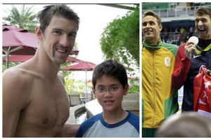 Schooling, niño que idolatró y venció a Phelps