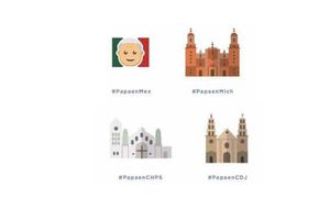 Twitter lanza emojis por visita del Papa a México