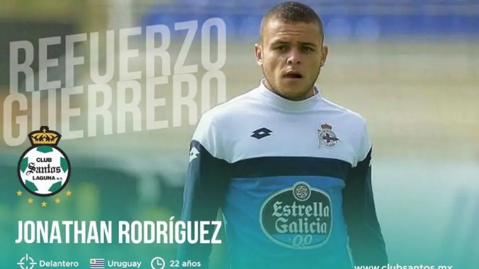 Jonathan Rodríguez, nuevo refuerzo de Santos