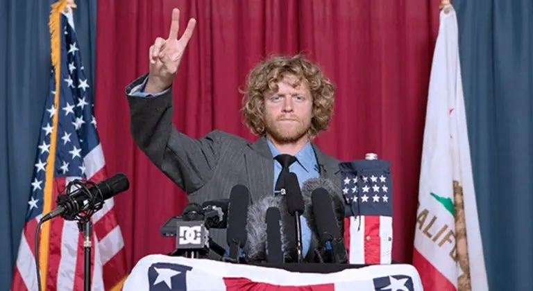 Wes Kremer lanza campaña skater para 'presidencia' de EU