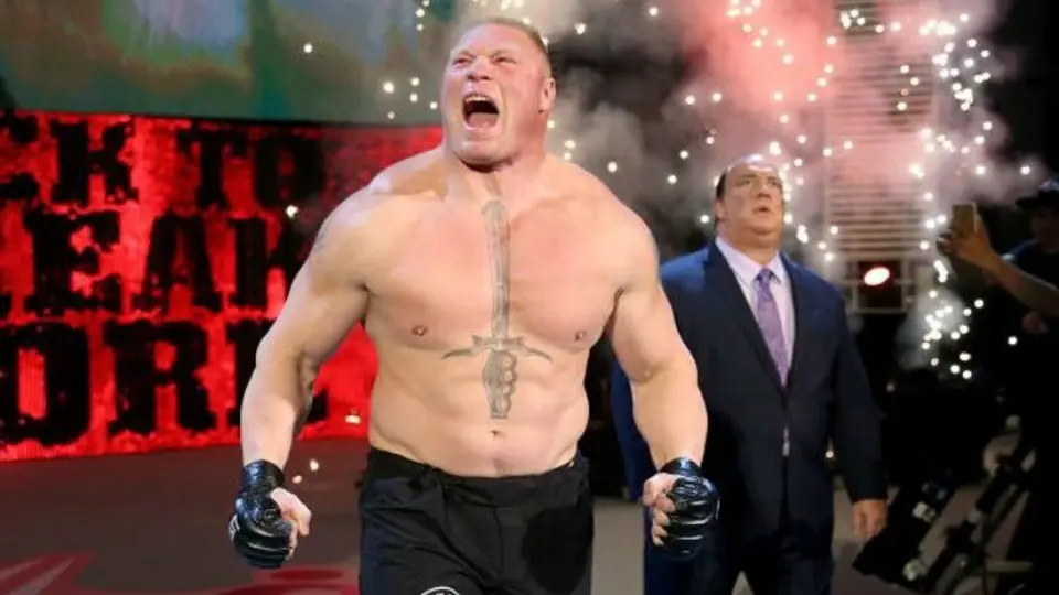 Brock Lesnar causa 'destrucción' en su regreso a Raw