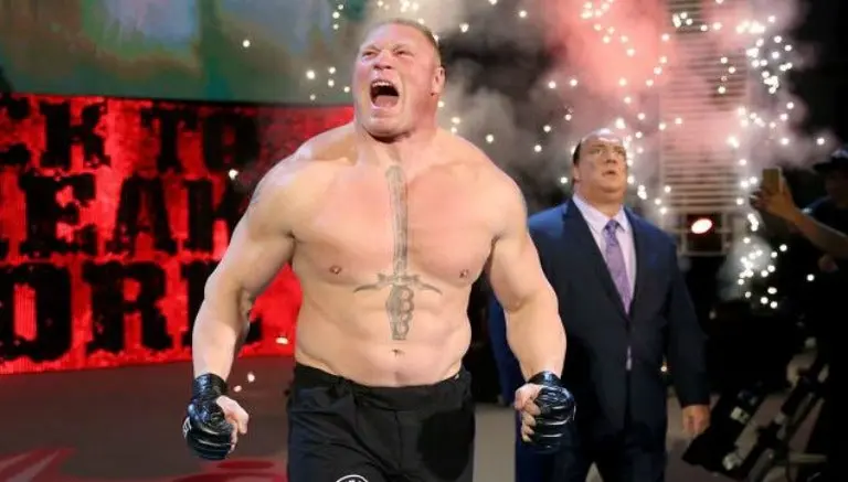 Brock Lesnar causa 'destrucción' en su regreso a Raw