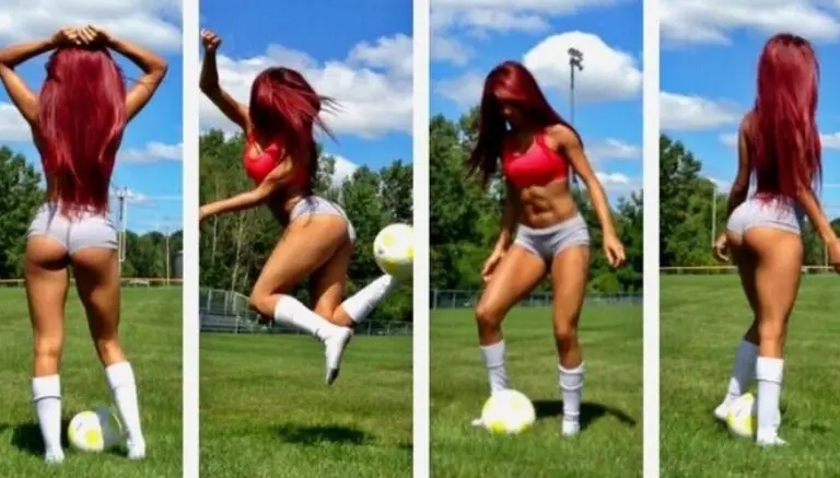 Brittany Renner combina la belleza y el futbol