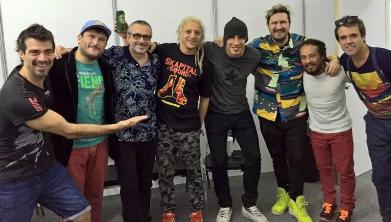 Nahuel, invitado de lujo en concierto de Auténticos Decadentes