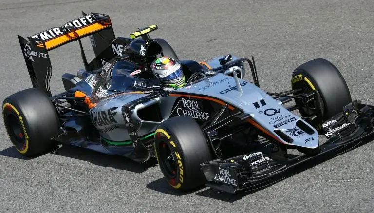 Checo, satisfecho con séptimo lugar en parrilla de salida