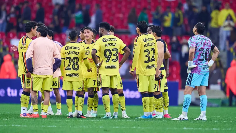 Jugadores de América tras empatar en partido pendiente ante Tijuana | MEXSPORT