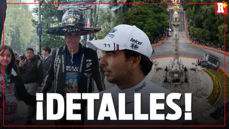 ¡Detalles del show run de Checo Peréz en CDMX!
