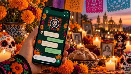 WhatsApp: Así puedes activar el modo Día de Muertos 2026 paso a paso