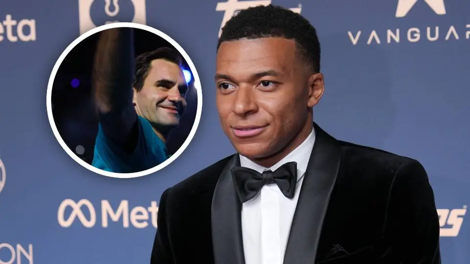 El duro golpe de Mbappé a Roger Federer