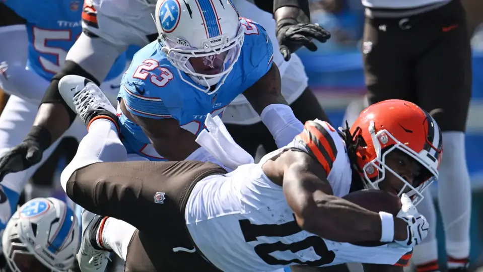 Jeffery Simmons, con los Tennessee Titans | AP