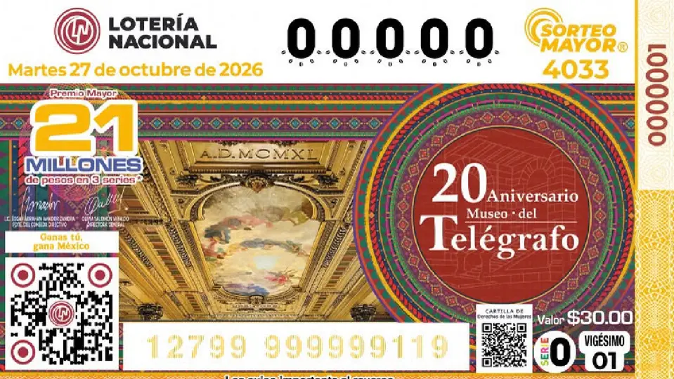 También se conmemoró, en un billete, al Museo del Telégrafo / Especial