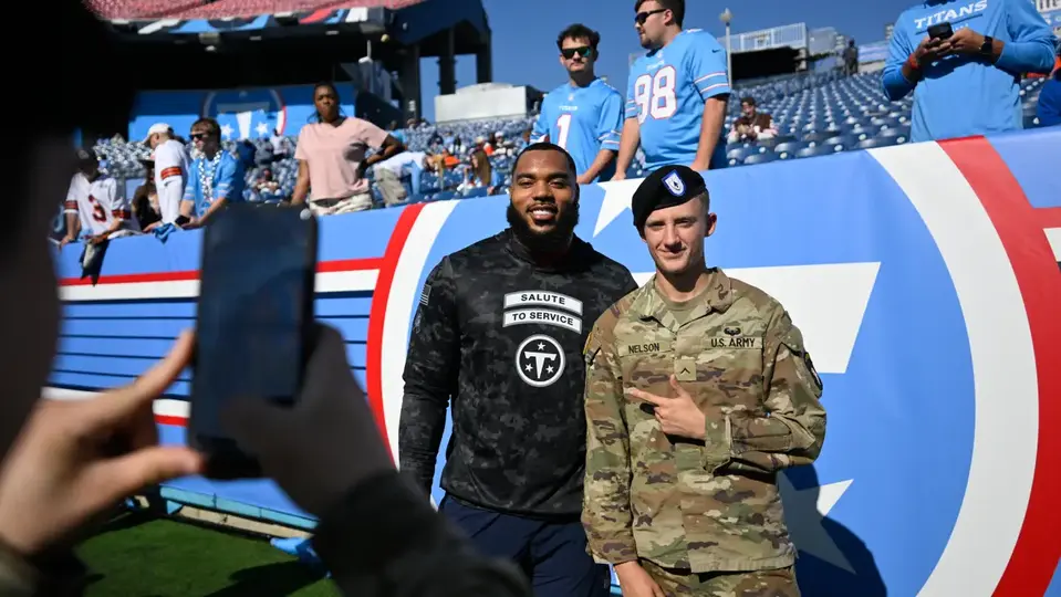 Jeffery Simmons, con los Tennessee Titans | AP