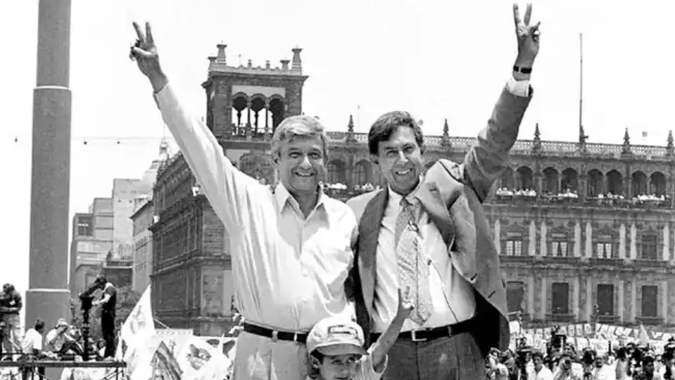 Ambos estuvieron en la lucha por la democracia de México y sus ideales los separaron / Redes Sociales