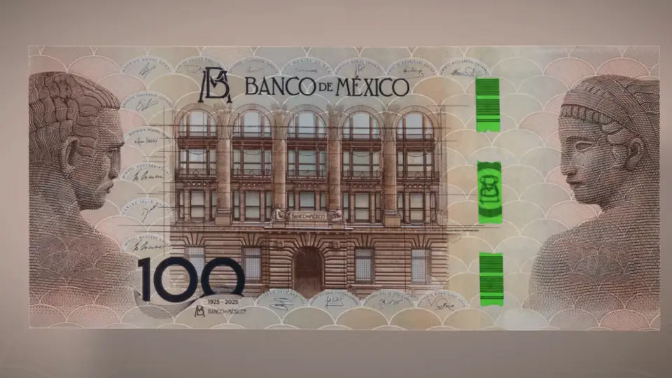 ¡Qué belleza! Así es el nuevo billete conmemorativo de 100 pesos