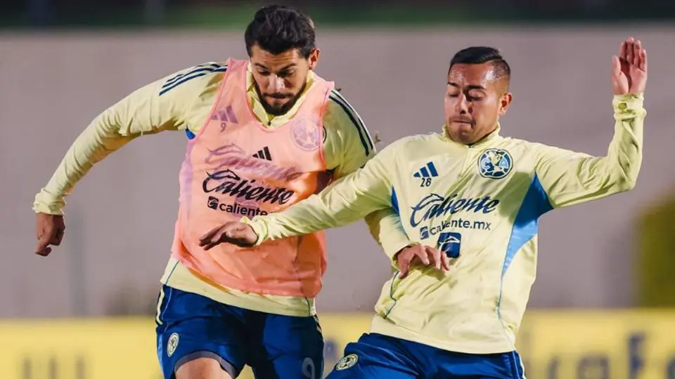 América recibió la visita de Azcárraga en pleno entrenamiento | X: @ClubAmerica