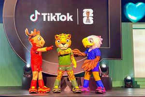 Las Mascotas del Mundial 2026 estuvieron presentes en los TikTok Awards