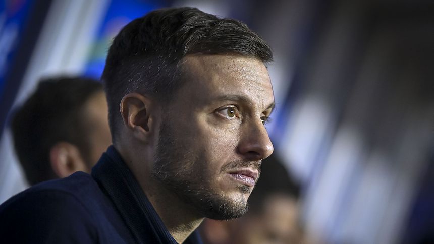 Anselmi en la banca durante un partido de Cruz Azul | IMAGO7