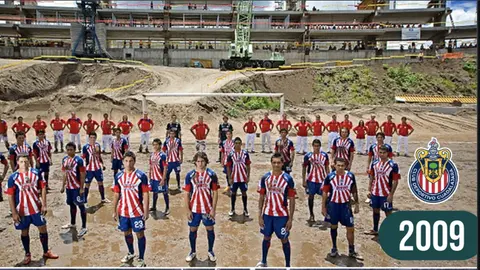 La foto oficial de Chivas en 2009 | chivasdecorazon.com.mx