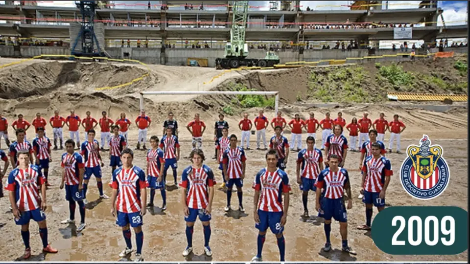 La foto oficial de Chivas en 2009 | chivasdecorazon.com.mx