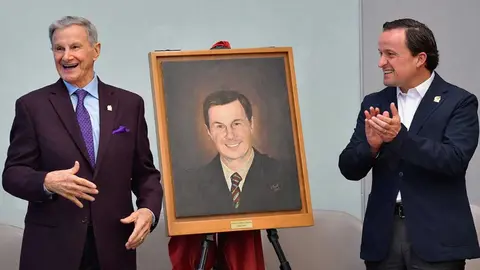 FMF rinde homenaje a Enrique Borja e inaugura el Salón de Presidentes