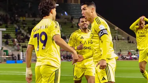 Cristiano Ronaldo y Joao Félix | @Cristiano