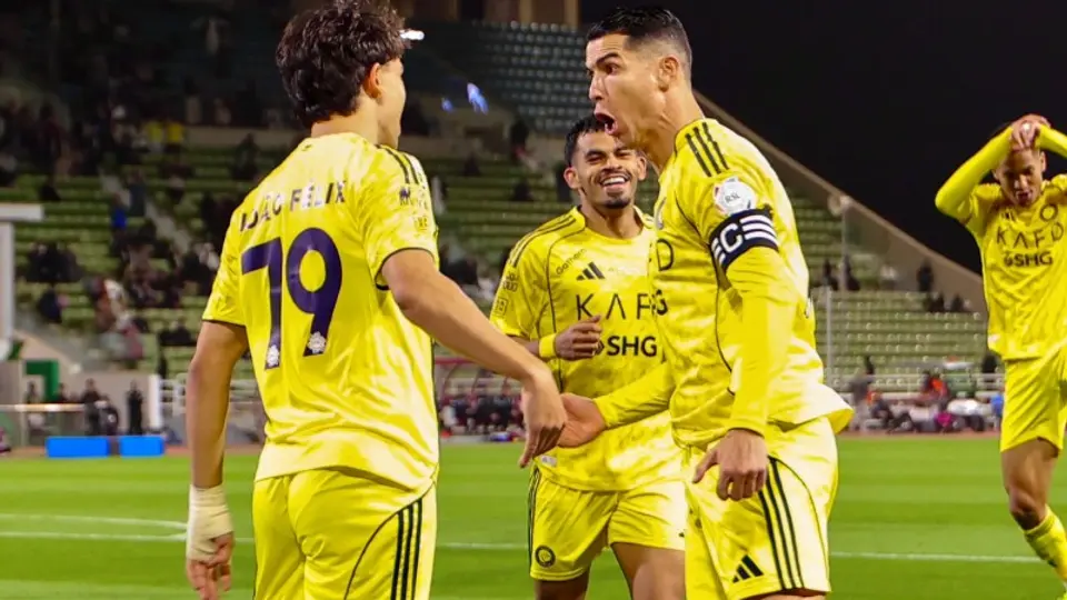 Cristiano Ronaldo y Joao Félix | @Cristiano