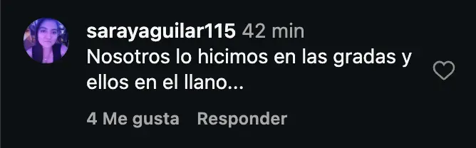 Algunos comentarios de la afición | CAPTURA