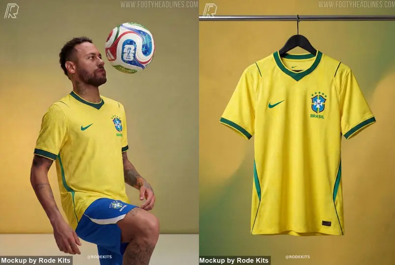 Así es el uniforme filtrado de Brasil | CAPTURA DE PANTALLA RODEKITS