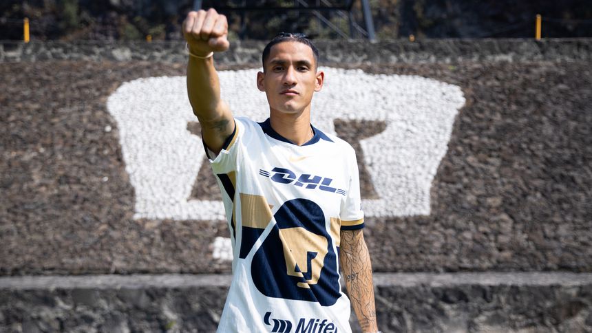 Antuna fue presentado oficialmente con Pumas
