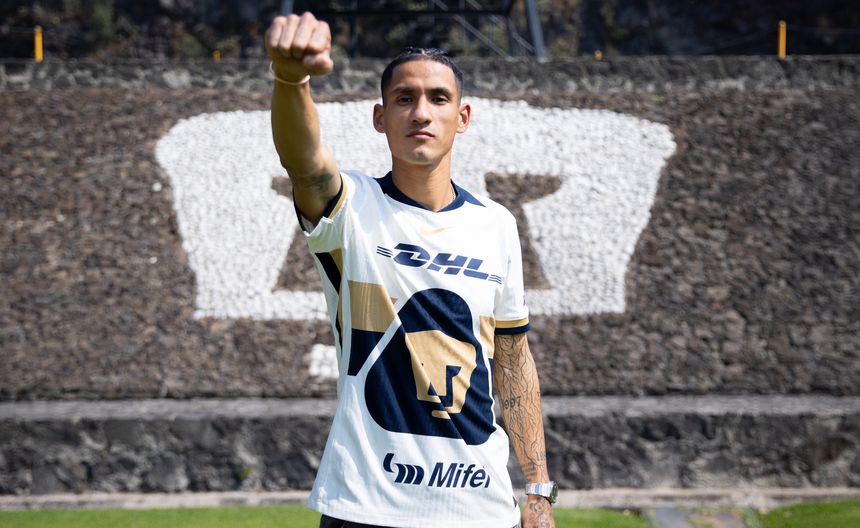 Antuna fue presentado oficialmente con Pumas