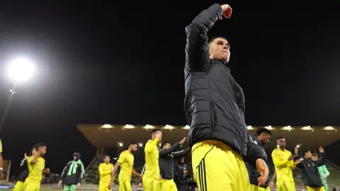 Cristiano Ronaldo en festejo | @AlNassrFC_EN