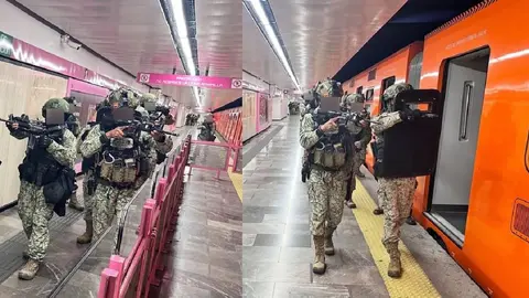 Todo es parte de una simulación de operativo ante un caso de terrorismo/X: @foro_militar
