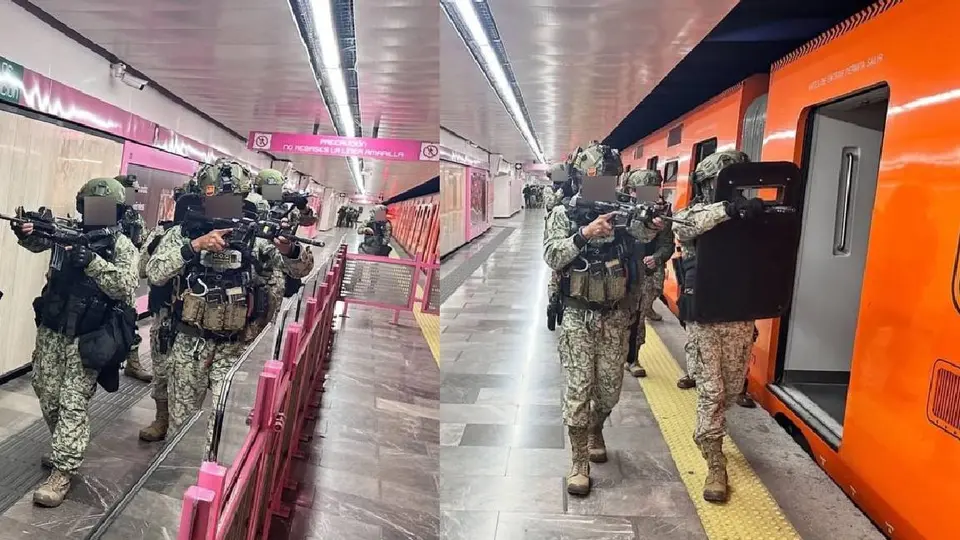 Todo es parte de una simulación de operativo ante un caso de terrorismo/X: @foro_militar