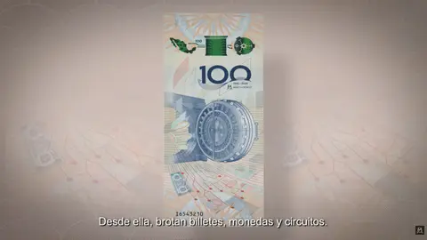 En el reverso trae una bóveda, como símbolo de confianza / Especial