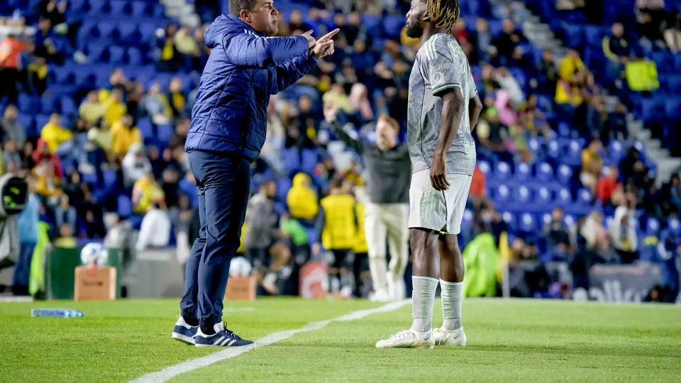 Allan Saint-Maximin y André Jardine durante un partido de América en la Liga MX | IMAGO 7